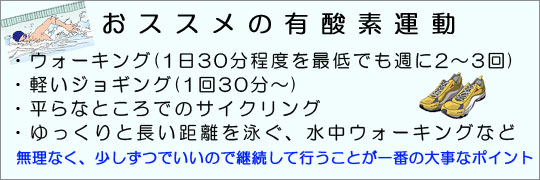 オススメの有酸素運動